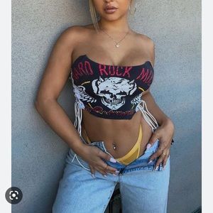 Hard rock corset